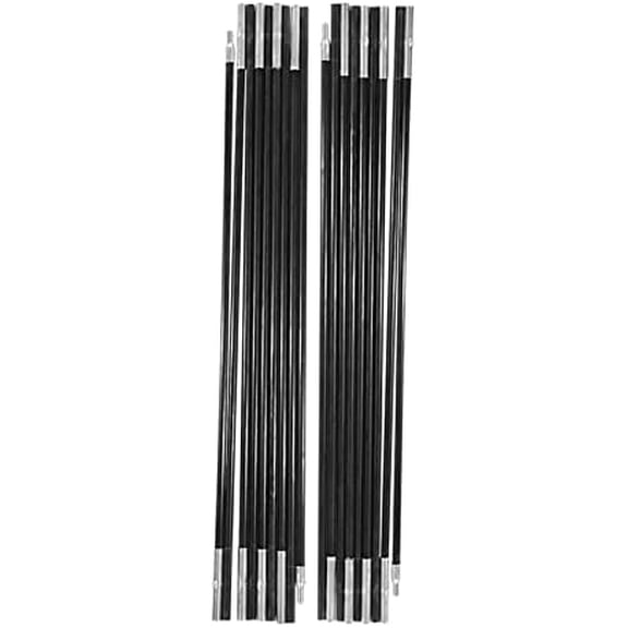 Tent Pole, 4.9M Fiberglass Camping Tent Support Rod Portable Lightweight Camp Tarp Bar Awning Frames Replacement Kit for Outdoor Camping Hiking Fishing Backpacking$$Sport & Recreation Other