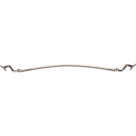 1930-31 Ford Model A Dropped Headlight Bar, Stainless