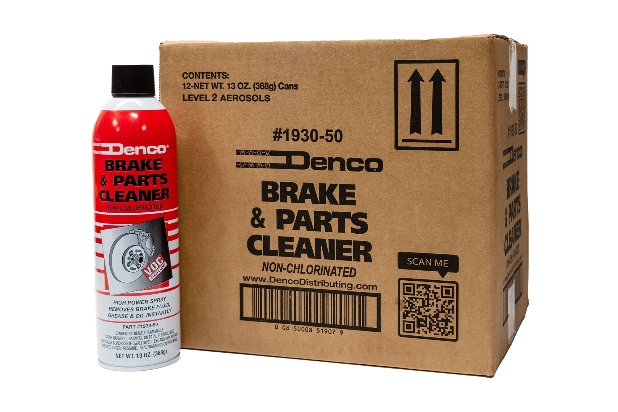 193050 Denco Brake Cleaner 50 State Low VOC Non Chlor 15.3 FL OZ 13 Oz Cans 12 Pack