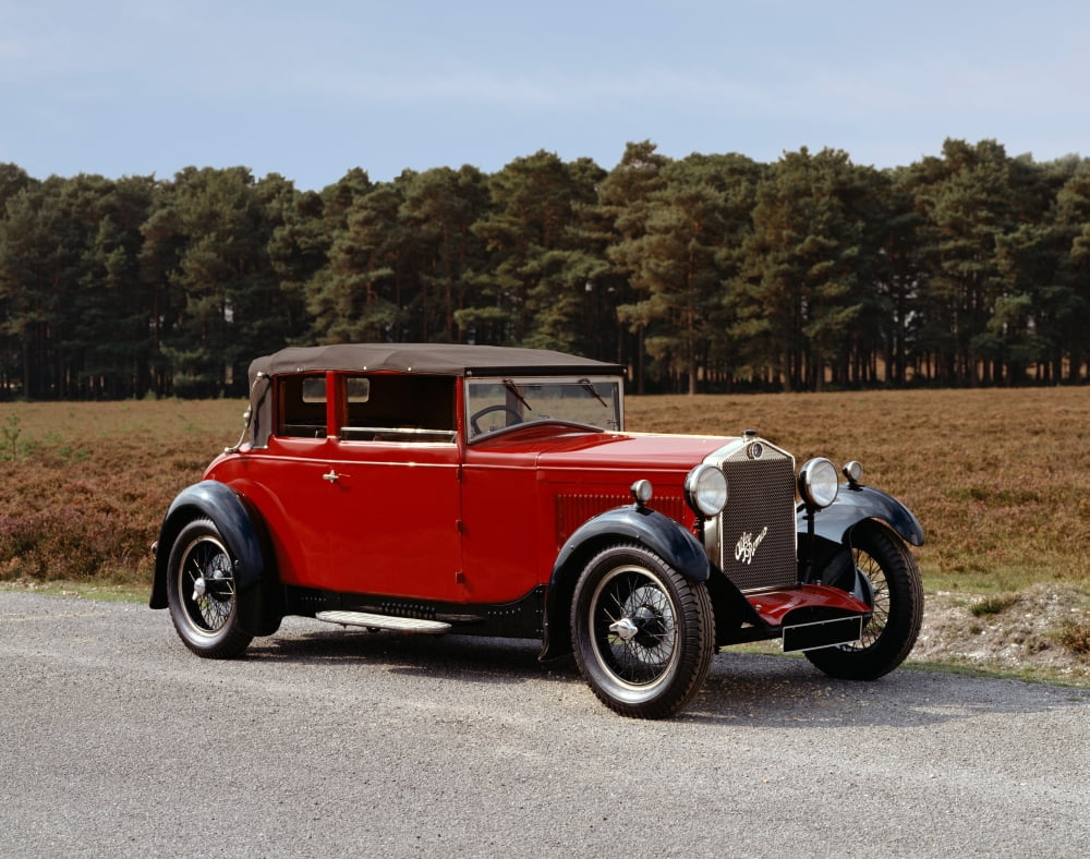1930 Alfa Romeo 175 litre Tipo 6C-1750 Turismo Country of origin Italy Canvas Art - Panoramic Images (22 x 28)