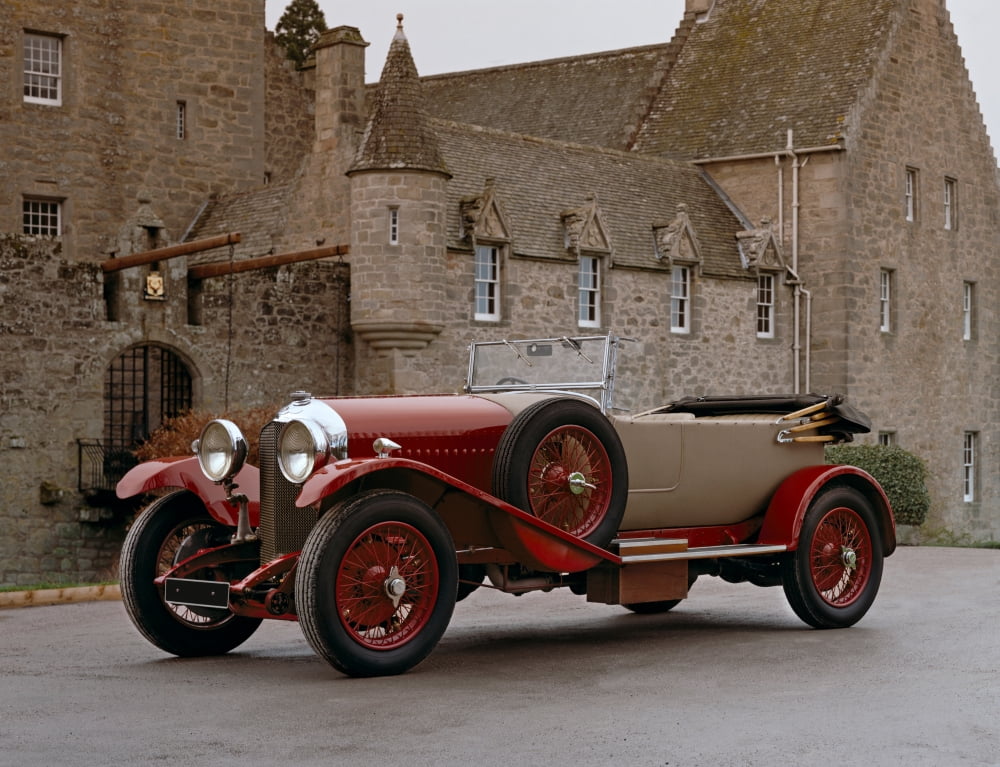 1930 Bentley 45 litre open tourer Country of origin United Kingdom Canvas Art - Panoramic Images (22 x 28)