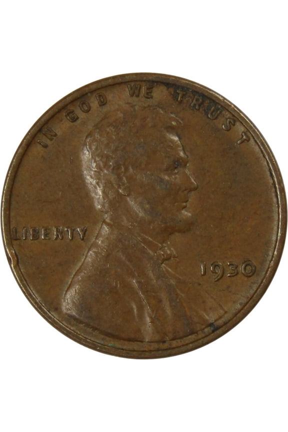 1930 Lincoln Wheat Cent XF EF Extremely Fine Bronze Penny 1c Coin Collectible