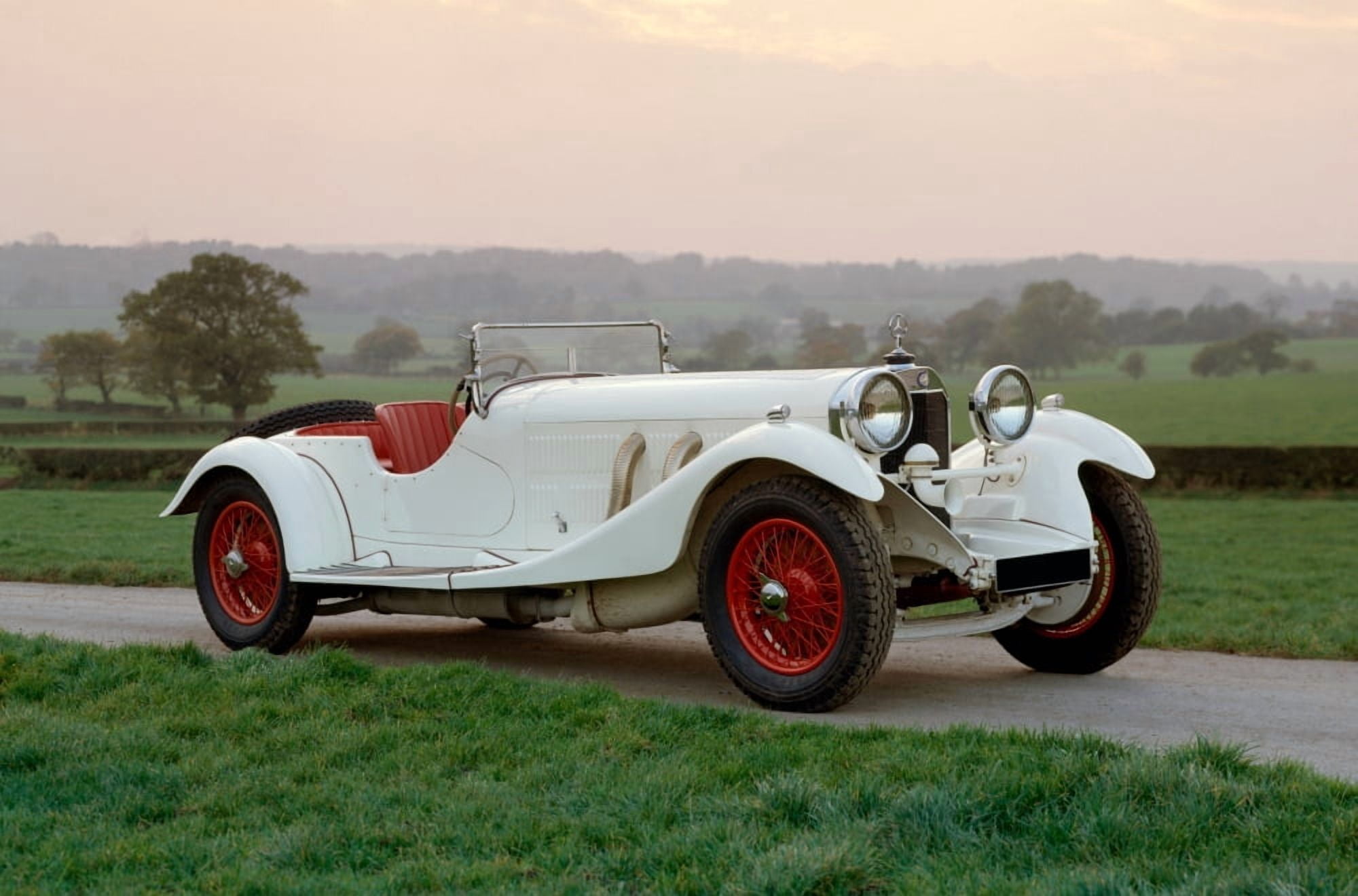 1930 Mercedes Benz 38250SS supercharged sports 22 seater Country of origin Germany Canvas Art - Panoramic Images (18 x 24)