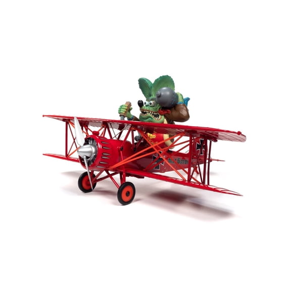 1930 Waco Straightwing, Red - Auto World AW309 - 1/30 scale Diecast Model Plane