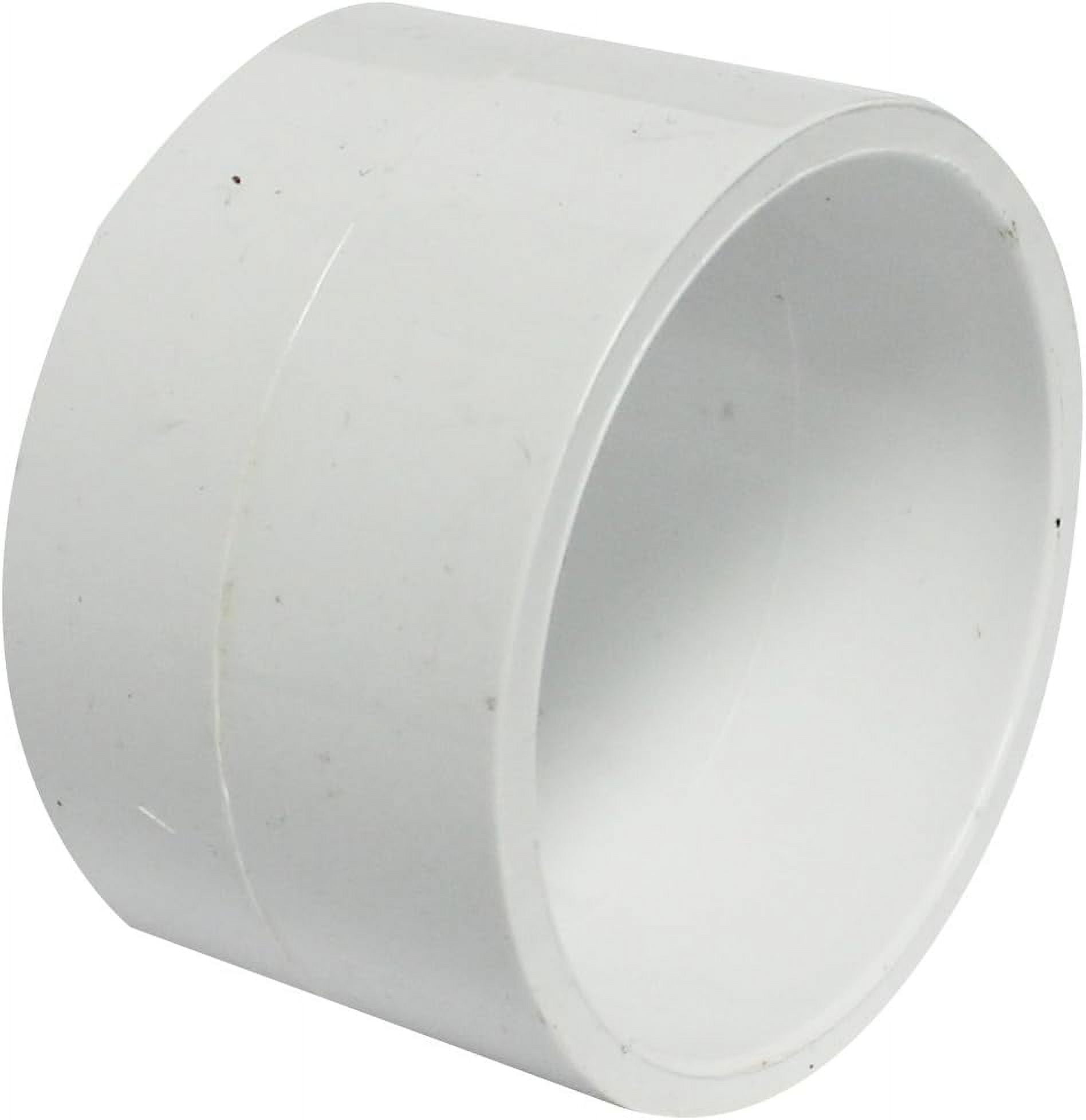 193002R PVC DWV Repair Coupling, 2Inch , White