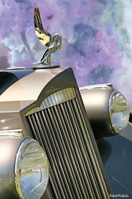 1930s Packard Grill Canvas Art - Robert Michaels (13 x 19)