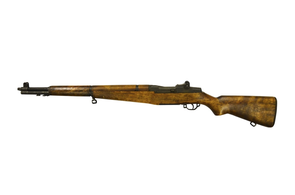1930s era M1 Garand 30 caliber United States rifle Canvas Art - Andrew ChittockStocktrek Images (35 x 23)