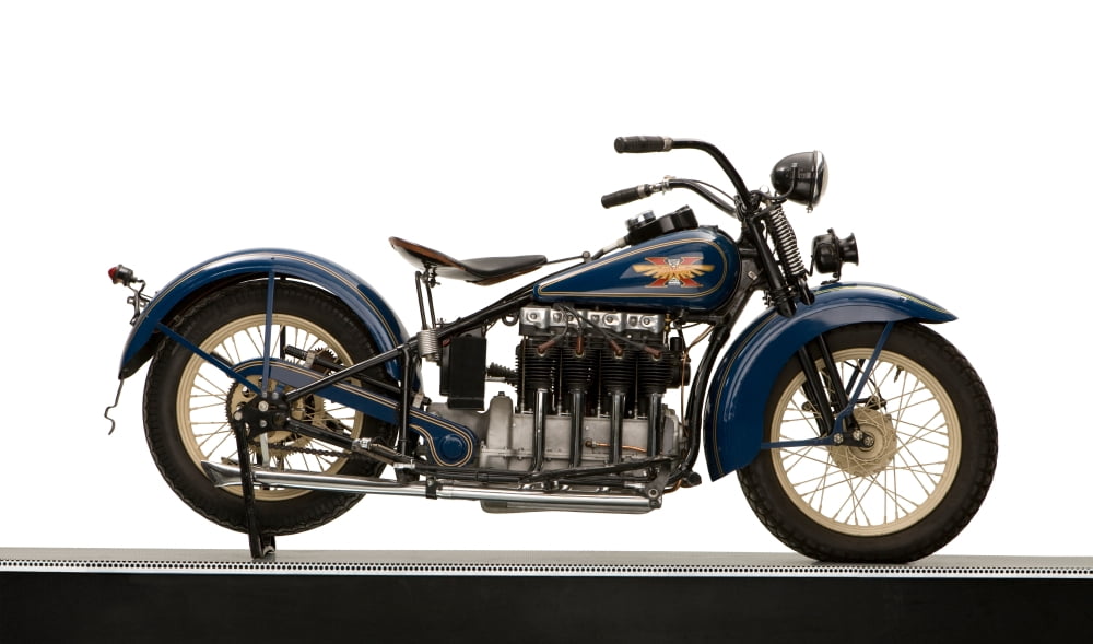 1931 Henderson 1301cc KJ Four motorcycle Canvas Art - Panoramic Images (12 x 20)