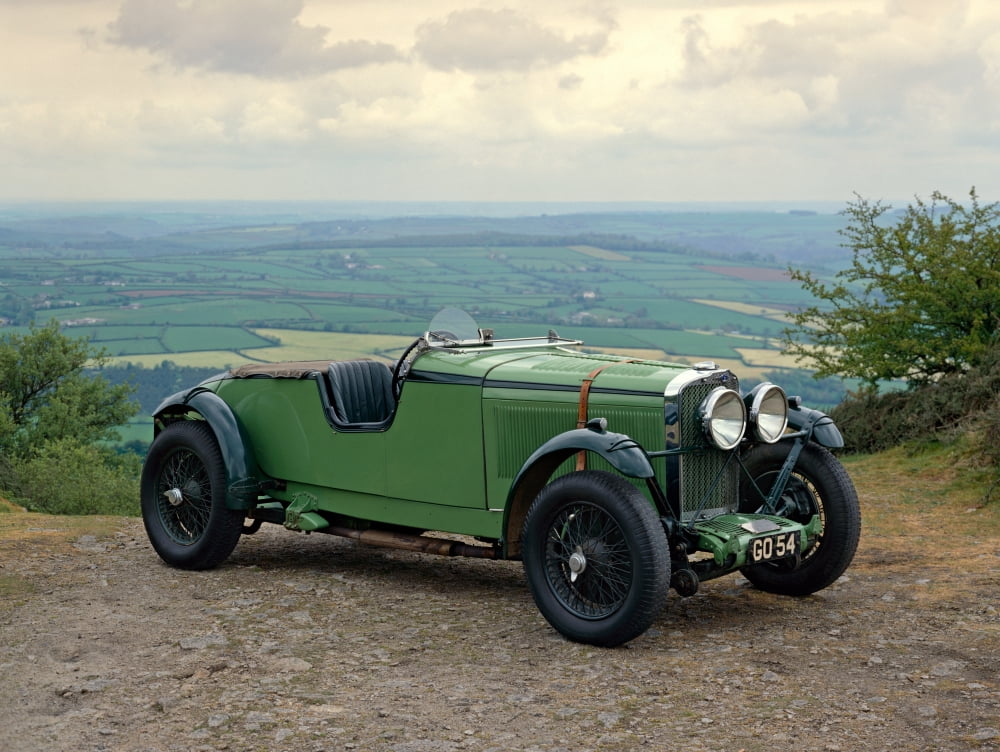 1931 Talbot 105 30 litre racing team car Reg GO54 Country of origin United Kingdom Canvas Art - Panoramic Images (24 x 36)