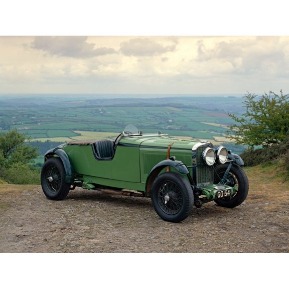 1931 Talbot 105 30 litre racing team car Reg GO54 Country of origin United Kingdom Canvas Art - Panoramic Images (24 x 36)