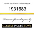 thumbnail image 1 of 1931683 - PAD 1061573 fit CATERPILLAR (CAT), 1 of 8