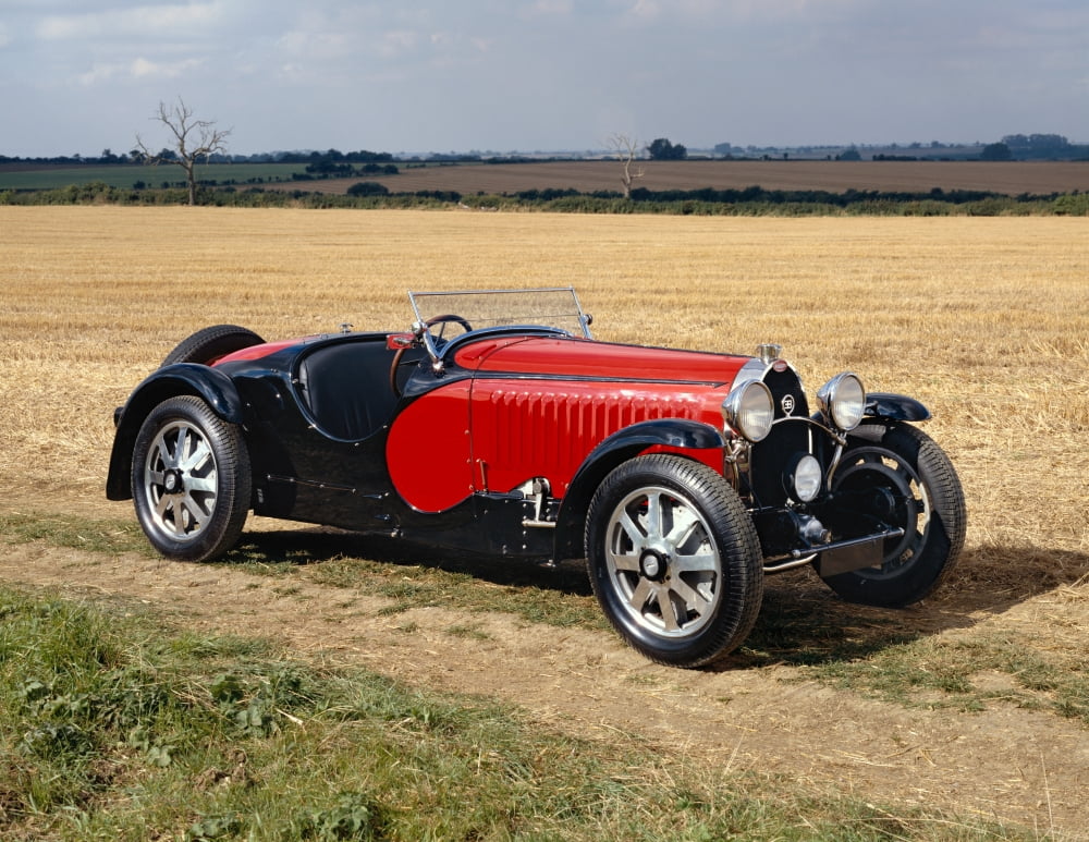 1932 Bugatti Type 55 Super Sport Roadster Modifie Country of origin France Canvas Art - Panoramic Images (22 x 28)