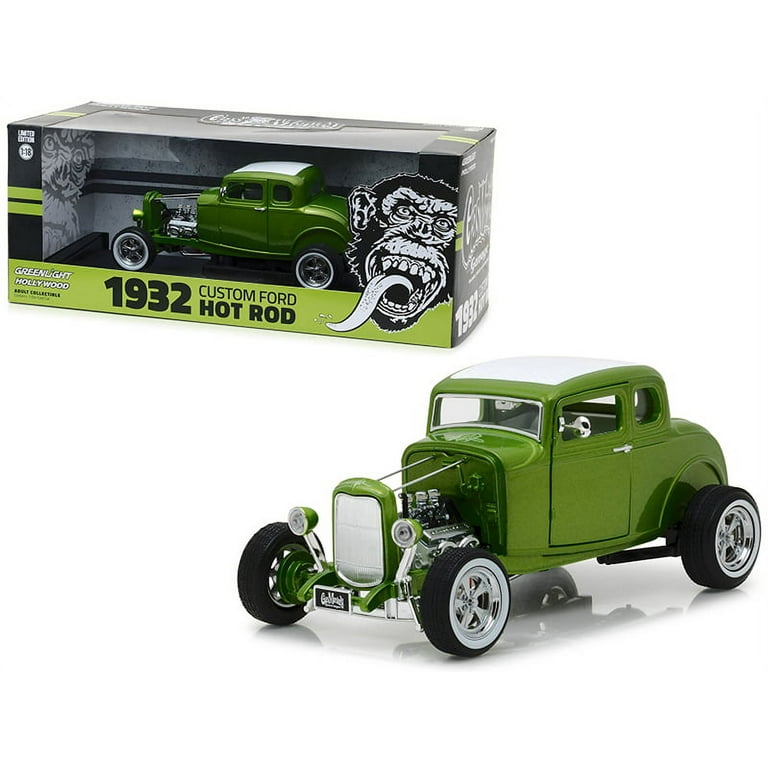 GREEN LiGHT HOLLY WOOD 1/18 Gas Monkey garage 1932 CUSTOM