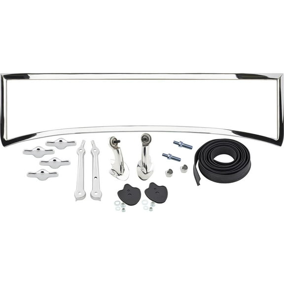 1932 Ford Roadster Windshield Frame Kit, Chopped 2 Inches