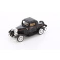 thumbnail image 1 of 1932 Ford V8 Deluxe 3-Window Coupe, Black - Sunnyside 5744D - 1/30 Scale Diecast Model CarDiecast Metal, 1 of 2