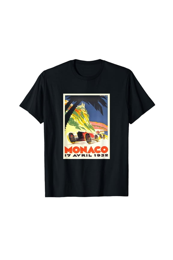 1932 Monaco Racing Vintage Design T-Shirt