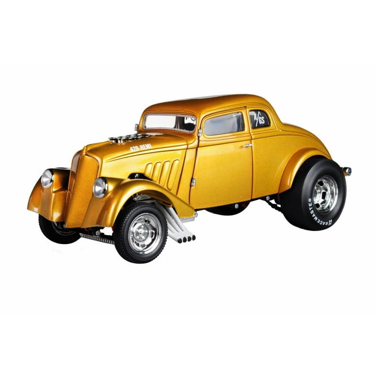 1933 Custom Gasser, Gold - Acme A1800914 - 1/18 scale Diecast