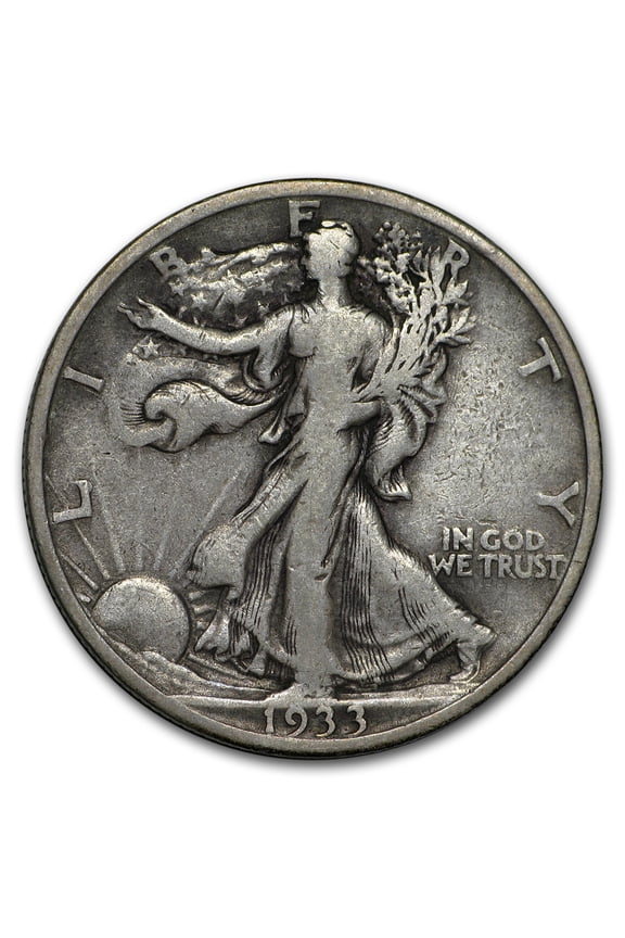 1933-S Walking Liberty Half Dollar VF