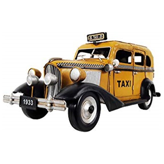 1933 Yellow F Taxi Model