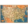 thumbnail image 1 of 1934 A Good-Natured map of the United States, 1 of 1