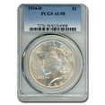 thumbnail image 1 of 1934-D Peace Dollar AU-58 PCGS, 1 of 3