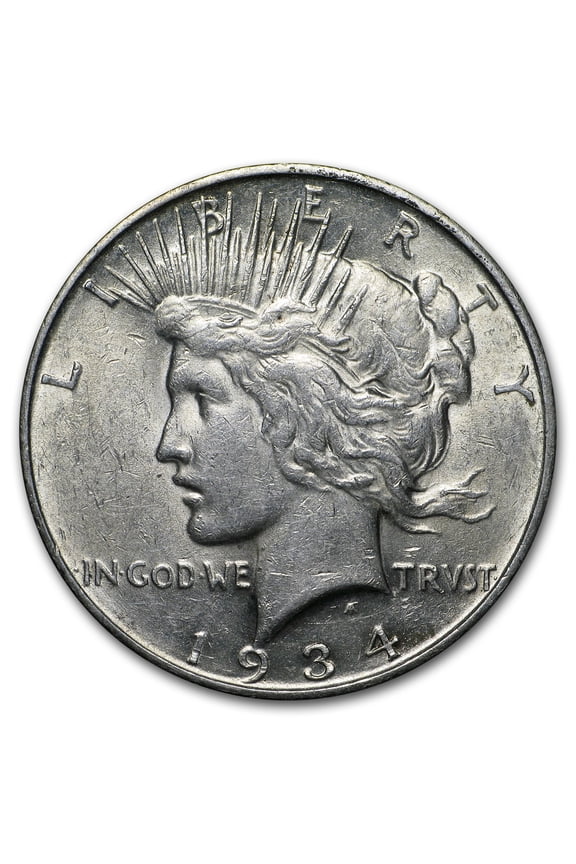 1934-D Peace Dollar XF
