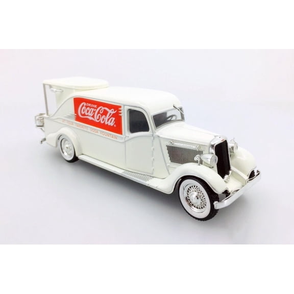 1934 Dodge KH-32 Fountain Truck, White - Motor City Classics 443934 - 1/43 scale Diecast Car