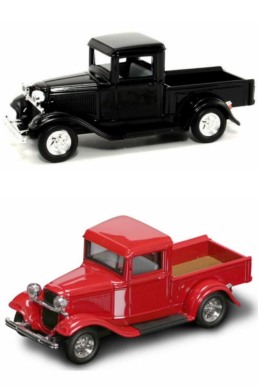 1934 Ford Pickup Truck Diecast Car Package - Two 1/43 Scale Diecast Model Cars