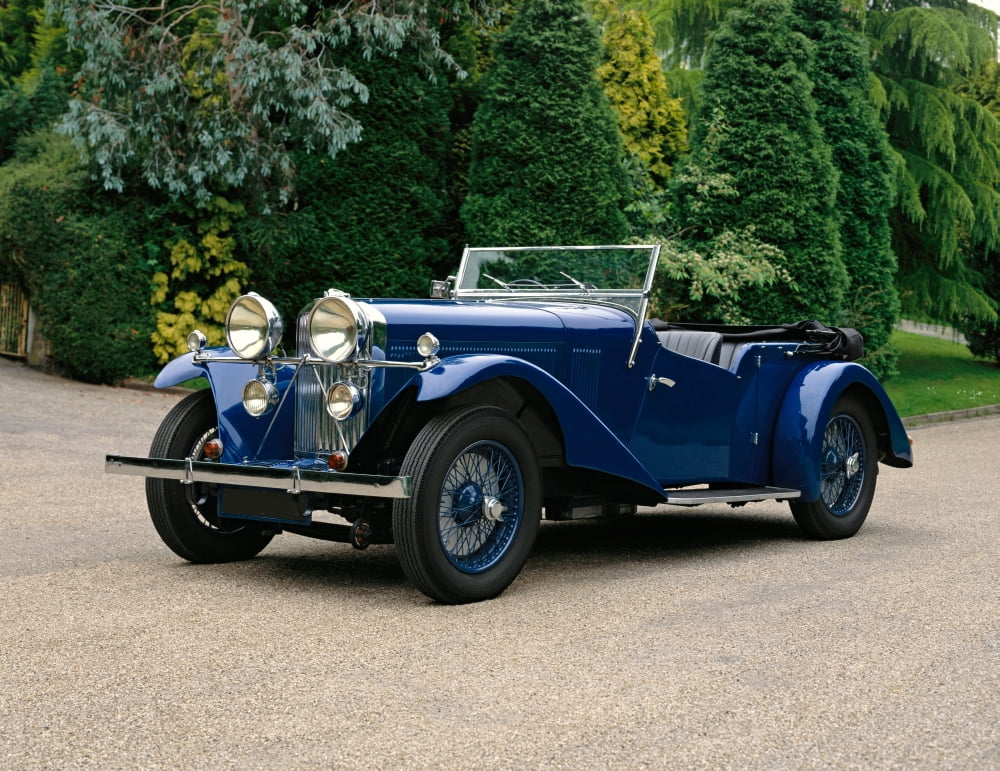 1934 Talbot 105 Vanden Plas tourer 30 litre Country of origin United Kingdom Canvas Art - Panoramic Images (22 x 28)