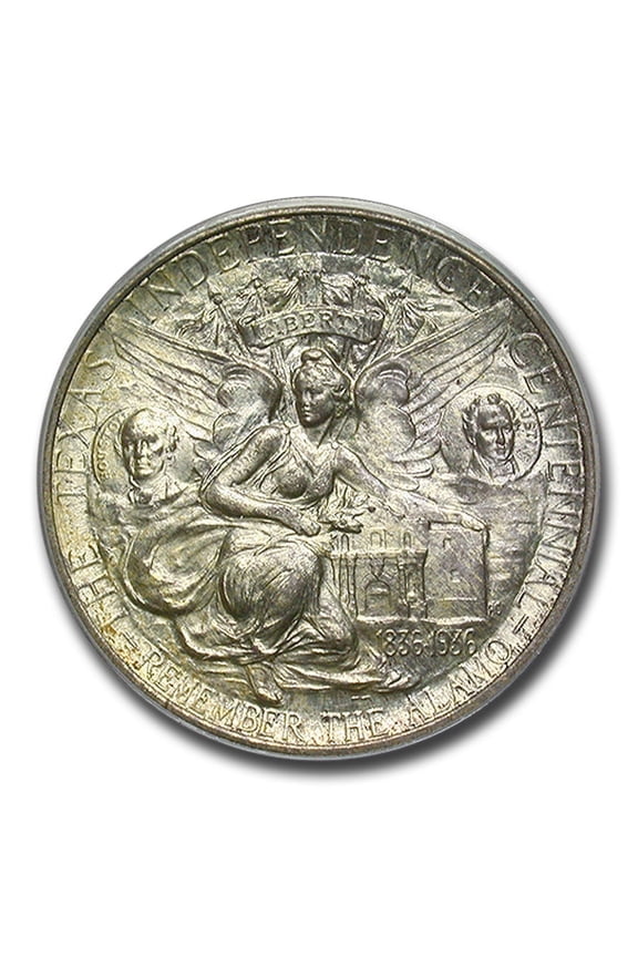 1934 Texas Centennial Commemorative Half Dollar MS-64 PCGS