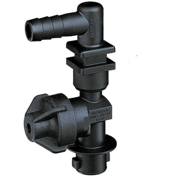 19349-211-406-NYB Teejet 3/8" Singe Barb Quick Diaphragm Check Valve Nozzle Body