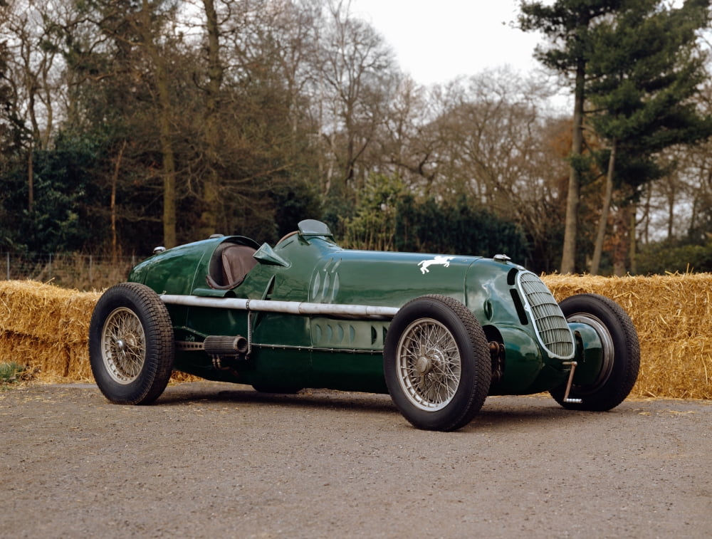 1935 Alfa Romeo 8C-35 38 litre Grand Prix single seat racing car driven by Dennis Poore Country of origin Italy Canvas Art - Panoramic Images (22 x 28)