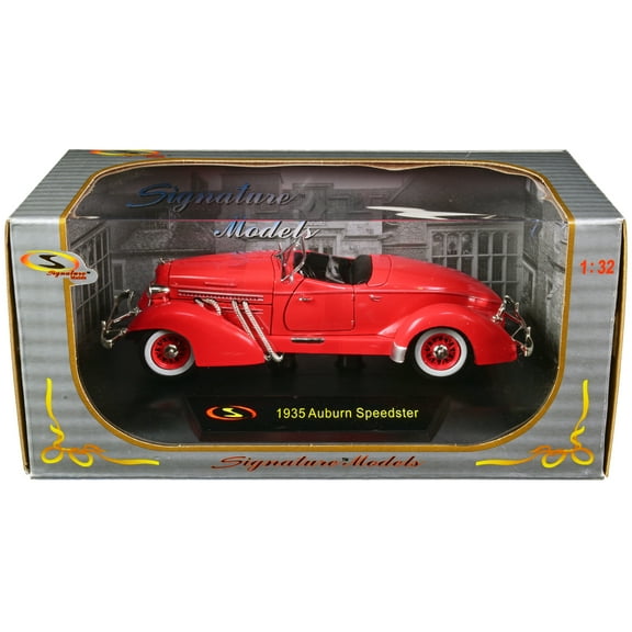 1935 Auburn Speedster Coral Red 1/32 Diecast Model Car by Signature Models