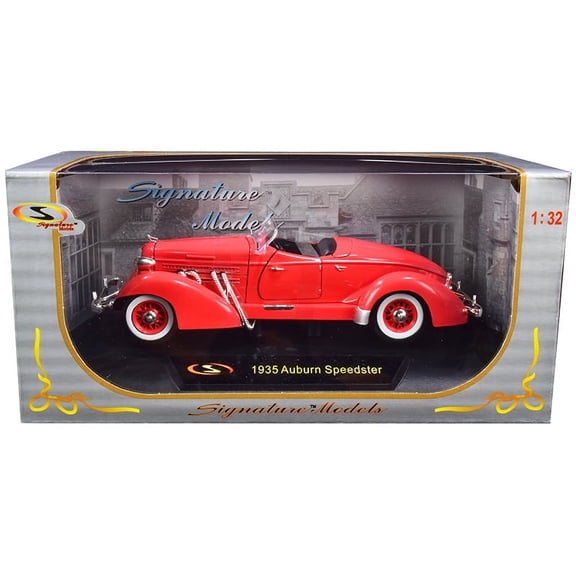 1935 Auburn Speedster Coral Red 1/32 Diecast Model Car by Signature Models