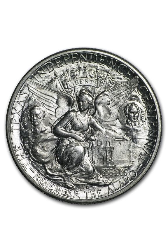 1935-D Texas Centennial Half Commem BU