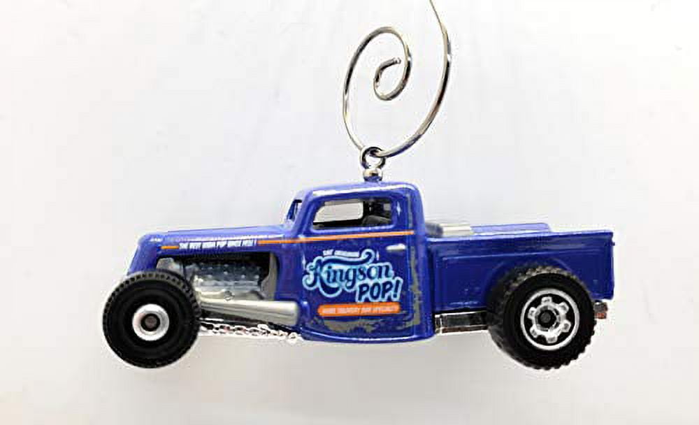 1935 Ford Pickup Truck Car Custom Christmas Ornament 1:64 Diecast Blue