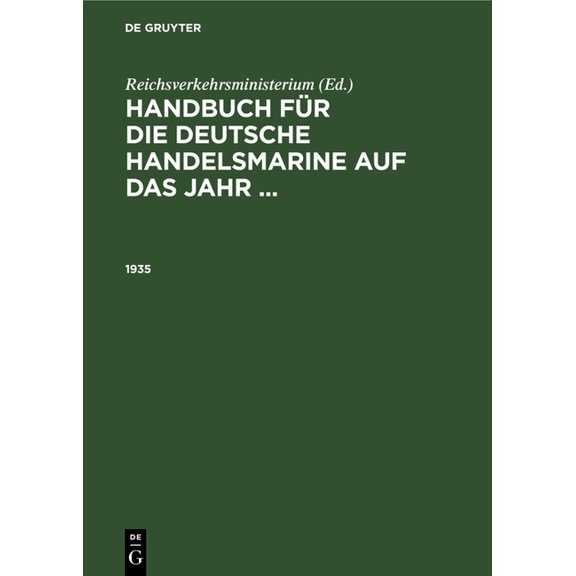 1935, (Hardcover)