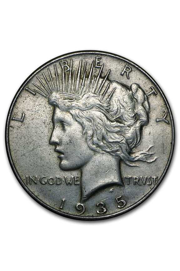 1935 Peace Dollar XF