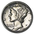 thumbnail image 1 of 1935-S Mercury Dime AU, 1 of 2