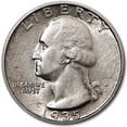 thumbnail image 1 of 1935 Washington Quarter AU, 1 of 2