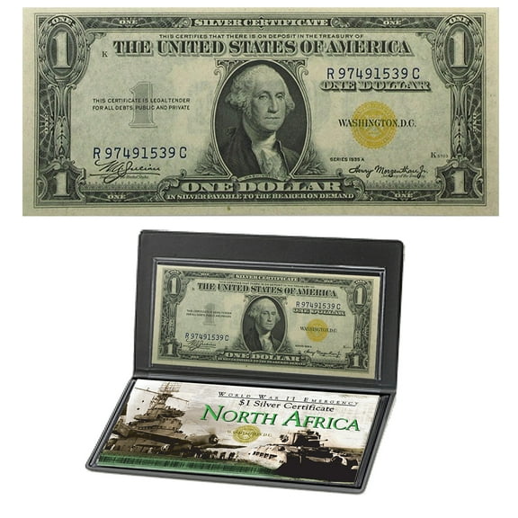 1935A WWII North Africa $1 Emergency Note