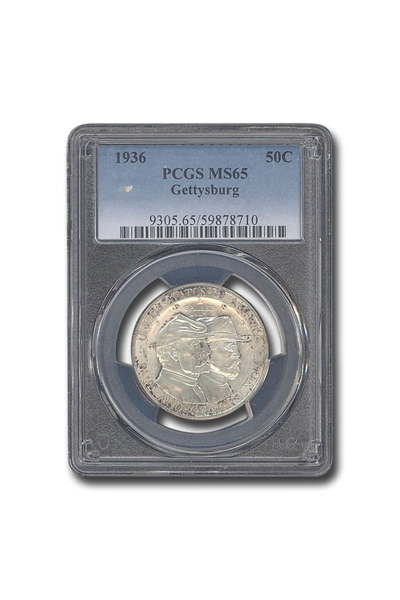 1936 Battle of Gettysburg Half Dollar Commem MS-65 PCGS