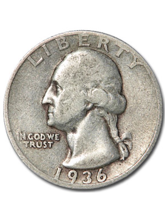 1936-D Washington Quarter Good/VG