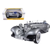 1936 Mercedes 500K Special Roadster Red 1 18 Diecast Model Car by Maisto