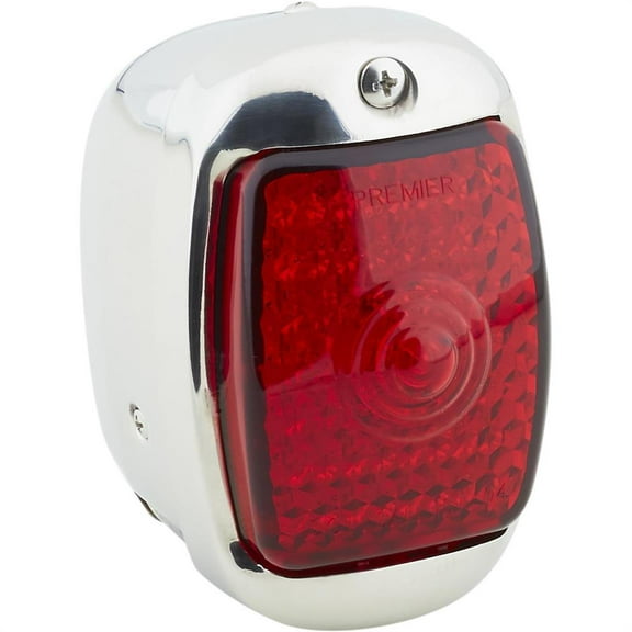 1937-1938 Chevy LED Right Tail Light Assembly-Polished Stainless Steel