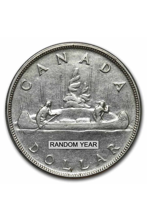 1937-1952 Canada Silver Dollar George VI Avg Circ (ASW .60)