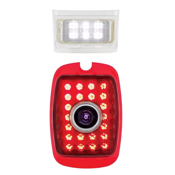 1937-38 & 40-53 Chevy LED Tail Light w/ Blue Dot