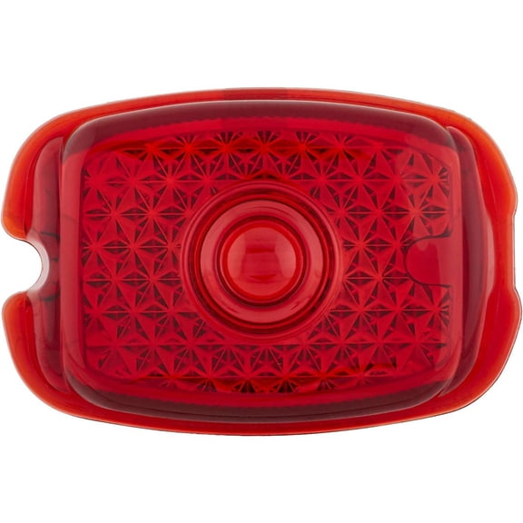 1937-38 Chevy Tailight Replacement Lens, Red