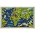 thumbnail image 1 of 1937 Air France Reseau Aerien Mondial, 1 of 1