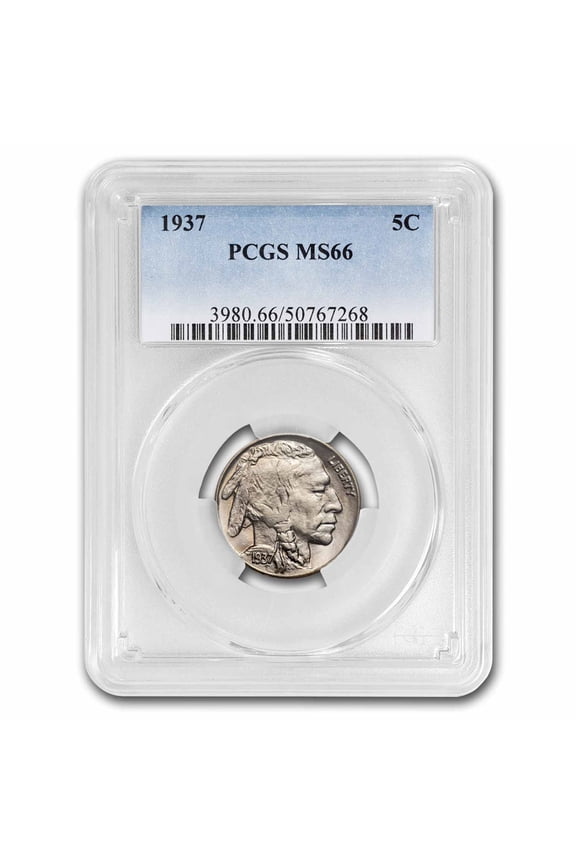 1937 Buffalo Nickel MS-66 PCGS
